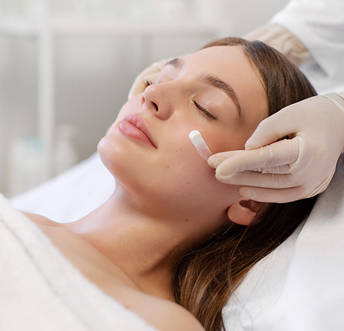 Behandlung von Hautproblemen